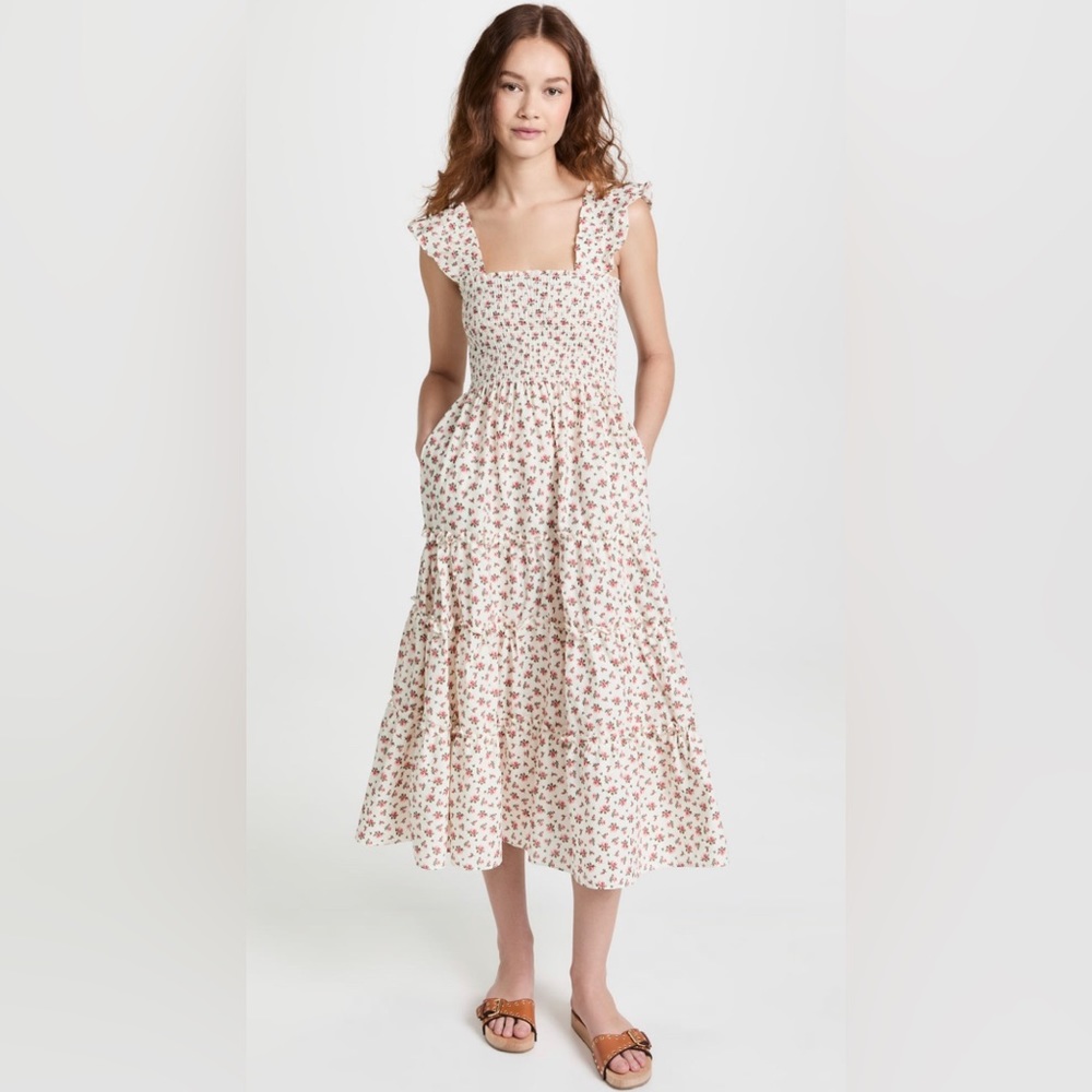 o.p.t. Calypso Dress in Ditsy Rose Floral Sz Small - Picture 3 of 16
